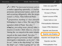Sur iPad et iPhone, certains éditeurs permettent d'exporter les documents vers Dropbox.